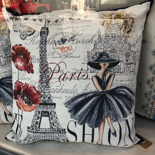 L'Ensoleillade Jacquard Cushion: "Adele"