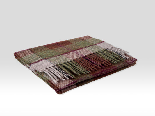 McNutt Lambswool Scarf - Autumn Plaid