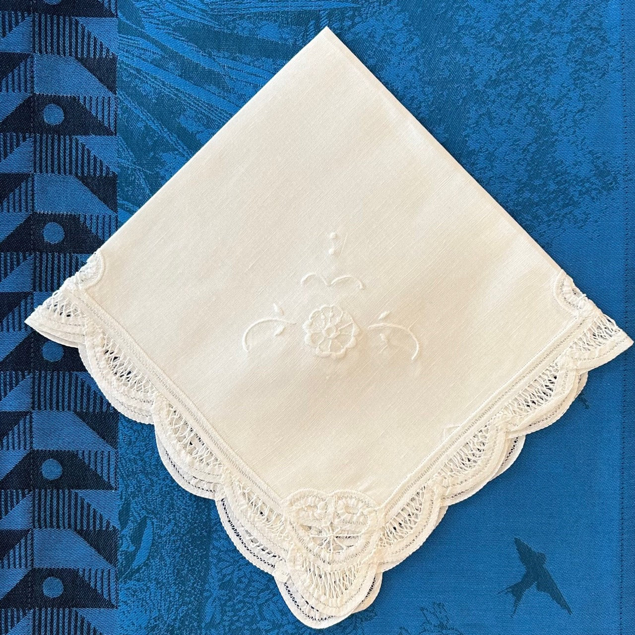 100% Cotton Napkins - Battenburg Lace