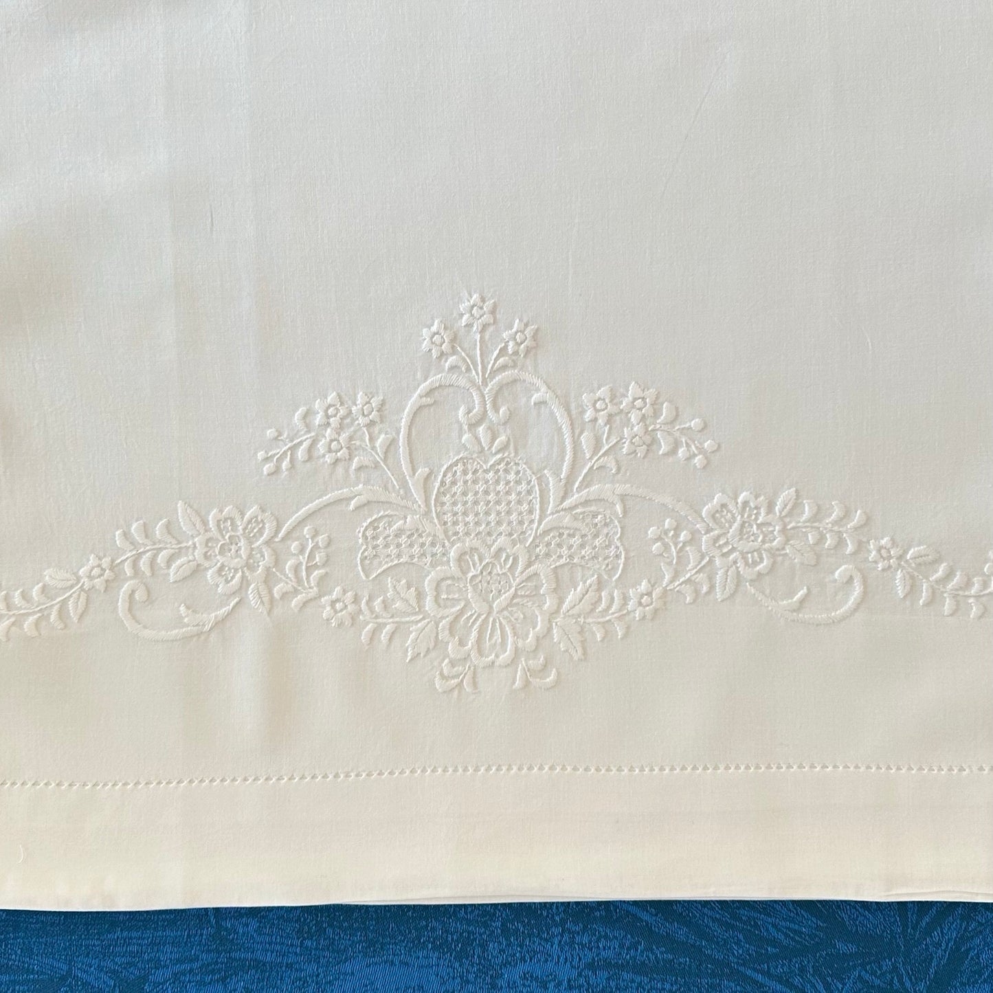 100% Cotton Hand Embroidered Pillowcases