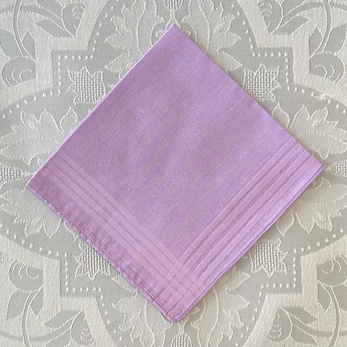 Handkerchief Ladies - Cotton Dyed Satin Borders