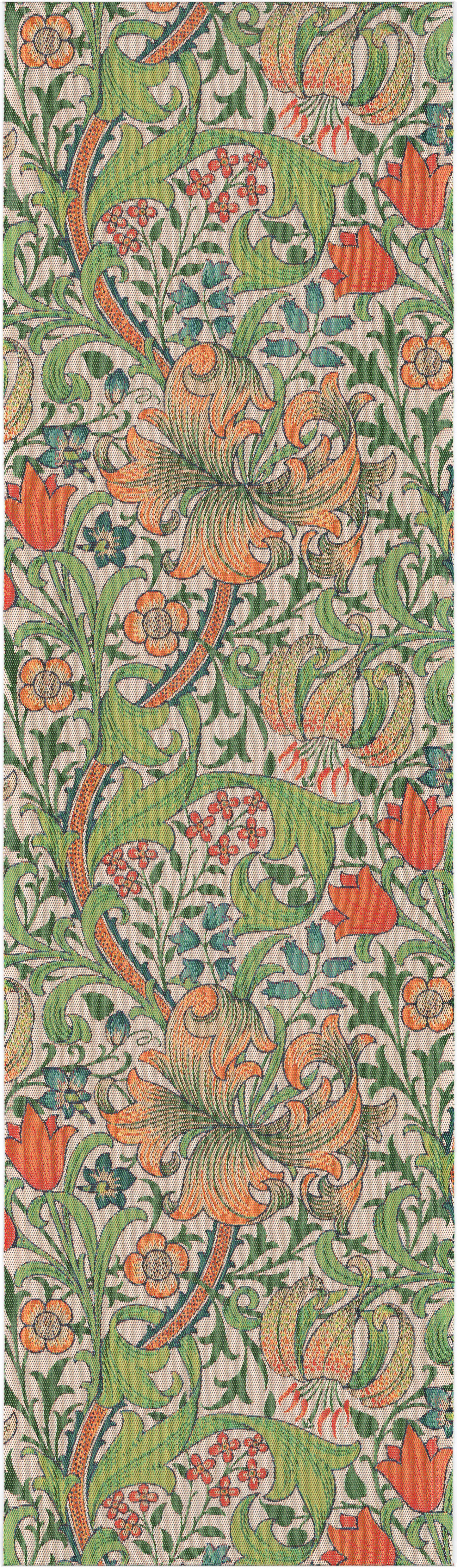 Ekelund Table Runner: William Morris's "Golden Lily"