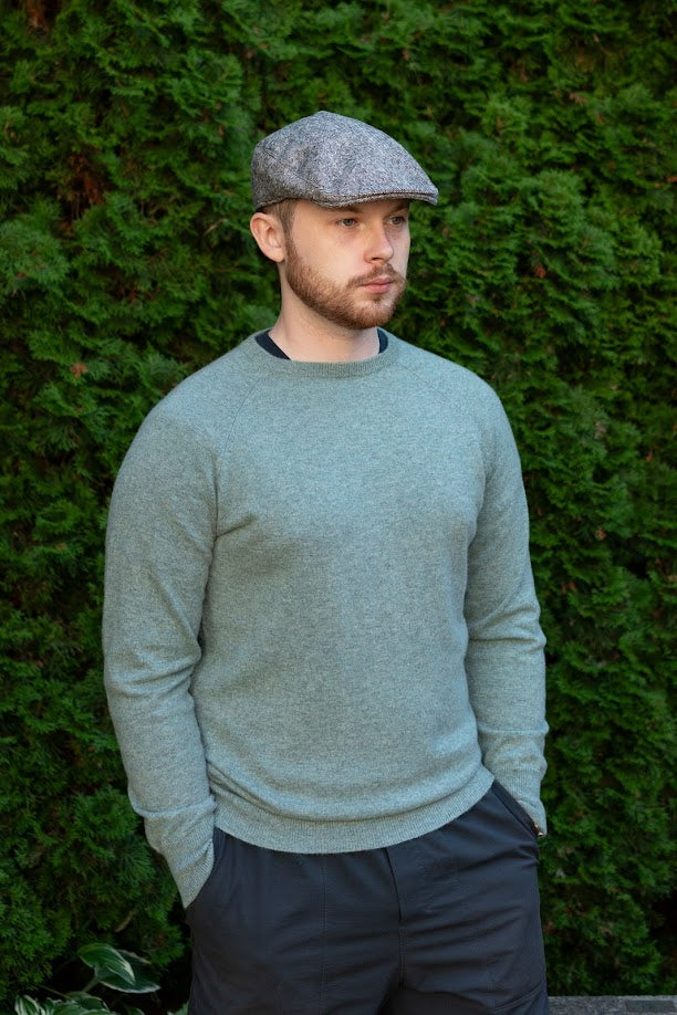 Men's Cashmere Sweater: Crew Neck Loch Levin