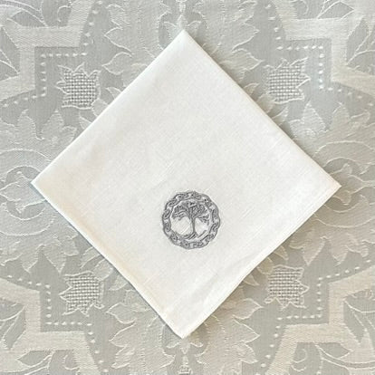 Handkerchief Ladies - Linen With Tree of Life