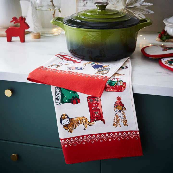 Tea Towel "Merry Mutts"