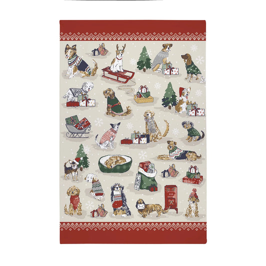 Tea Towel "Merry Mutts"