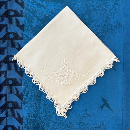 100% Cotton Napkins - Reticella