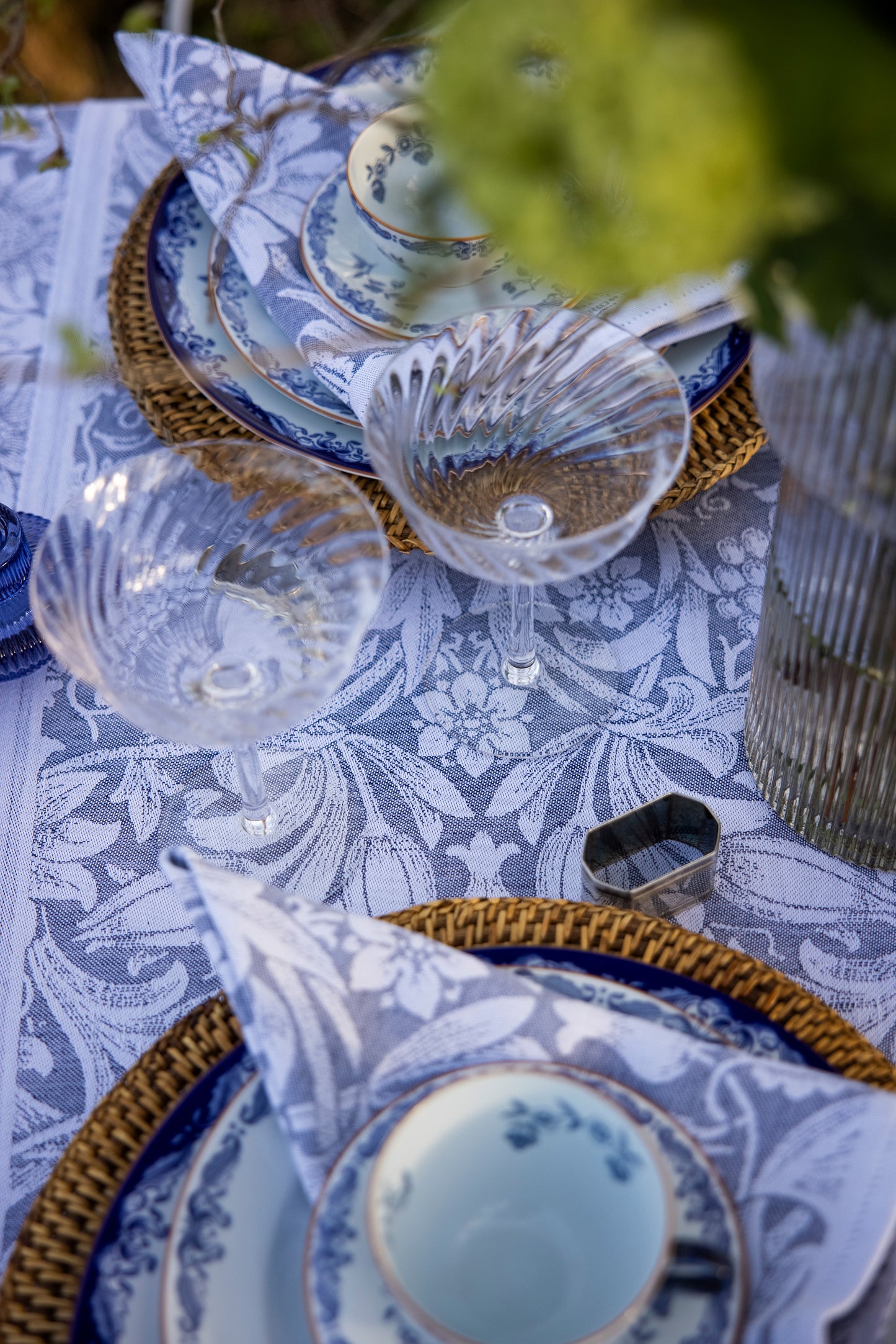 Ekelund Table Runner: William Morris's "Sunflower"