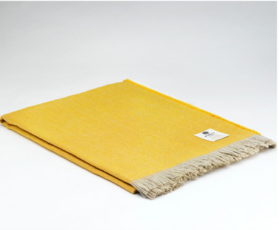 McNutt Linen Throw "Sunshine"