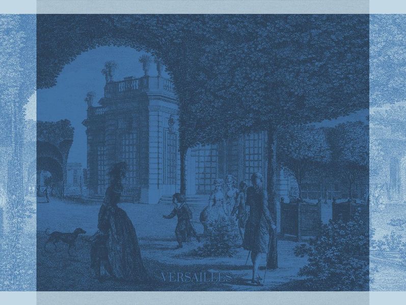 Le Jacquard Francais Tea Towel "Versailles" Promenade