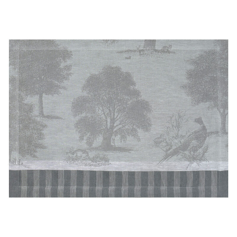 Le Jacquard Francais Placemat "Souveraine" Silver